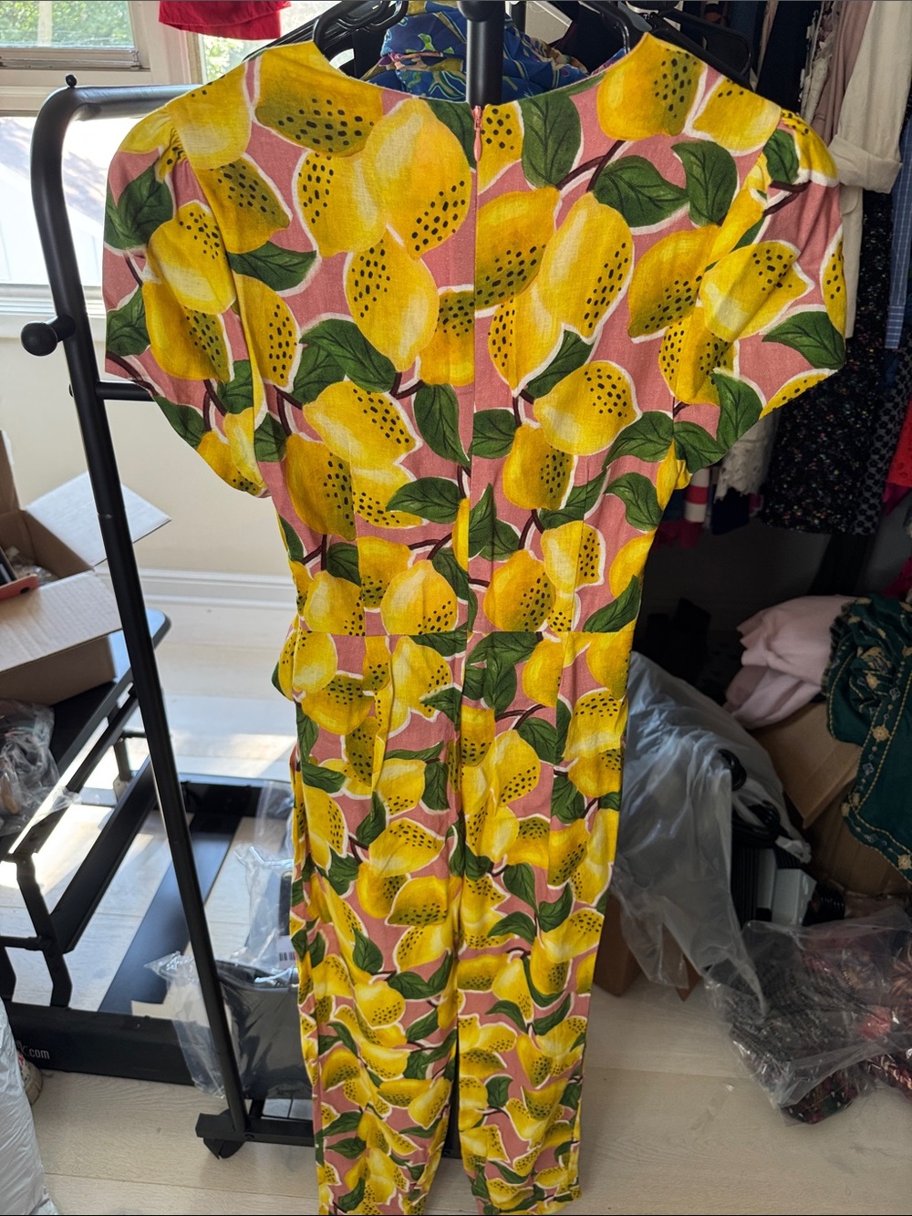 FARM Rio Fresh Lemons Jumpsuit - Picture 9 of 10